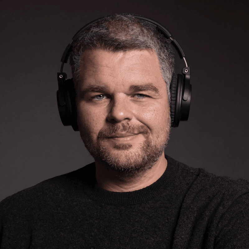 KI-generiertes Portrait des Sprechers